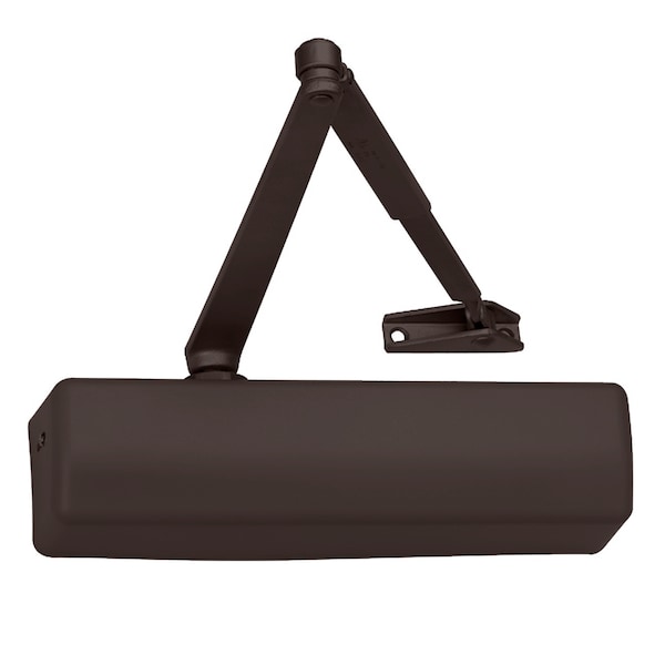 Corbin Russwin Surface Door Closer, HD Hold Open Arm, Size 1-6, Sprayed Bronze - DC6200 A1 690 M54