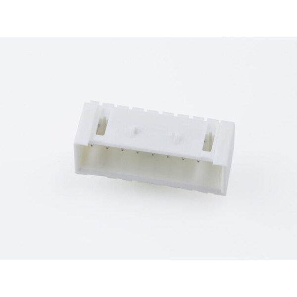 Molex Board Connector, 9 Contact(S), 1 Row(S), Male, Right Angle, 0.098 Inch Pitch, Solder Terminal,  - 534260910