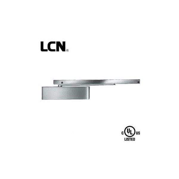 Lcn :Standard Arm Track Door Closer, 24V, Aluminum - LCN-4040SE-STD-24V-AL