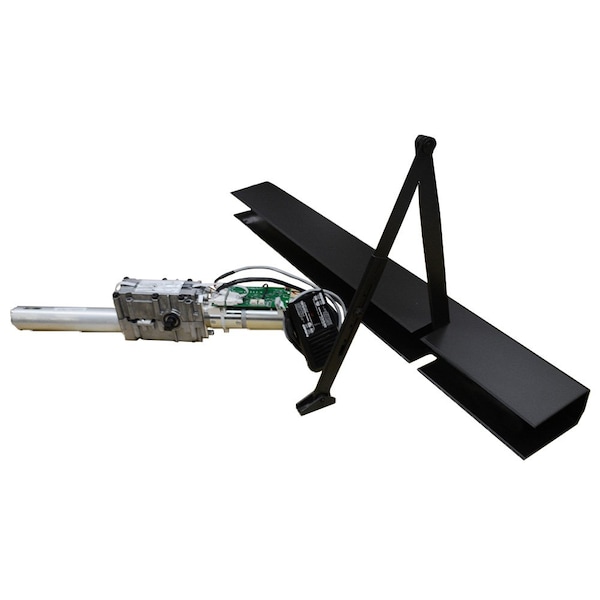 Norton Door Controls 6331690 Push Side Slide Track Arm Operator with 37-3/8" Cover Dark Bronze - 6331690