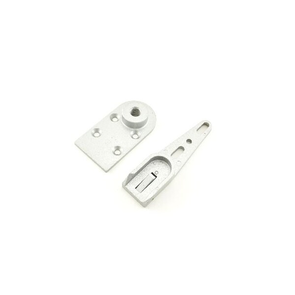Falcon Center Hung Floor Pivot Used with End Load Arm Aluminum Finish - OHC100DP689