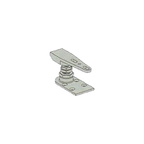 Falcon Center Hung Floor Pivot Used with End Load Arm Aluminum Finish - OHC100DP689