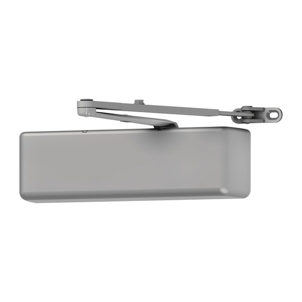 Lcn Grade 1 Surface Door Closer, Long Arm, Aluminum Painted Finish, Non-Handed - 4040XP-LONG AL