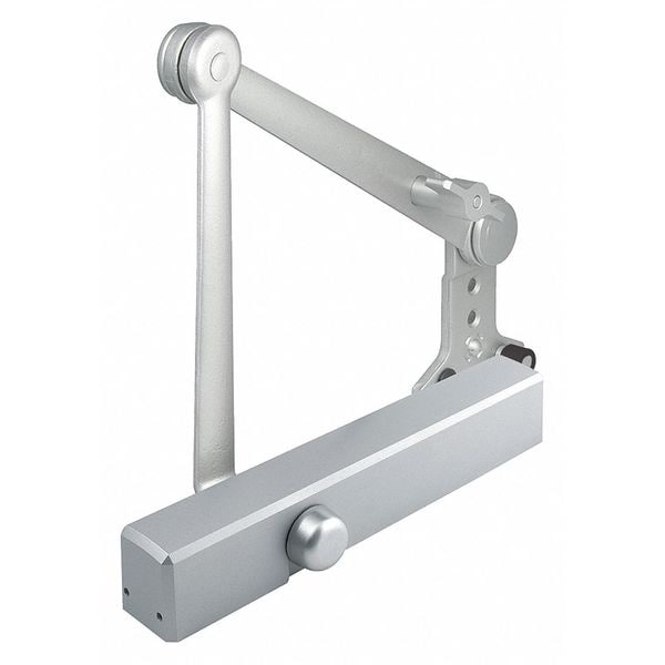Dormakaba Manual, Hydraulic, Stanley QDC 200, Door Closer, Heavy Duty Interior and Exterior, Gray - QDC214S689