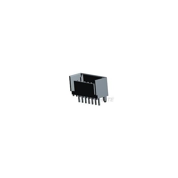 Te Connectivity Board Connector, 10 Contact(S), 1 Row(S), Male, Straight, 0.1 Inch Pitch, Solder Terminal, Natural - 1-644486-0