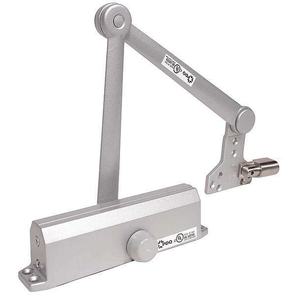 Pdq Manual, Hydraulic, PDQ 3100, Light Commercial Closer, Light Duty Interior and Exterior, Gray - 3101 BC SCS 689
