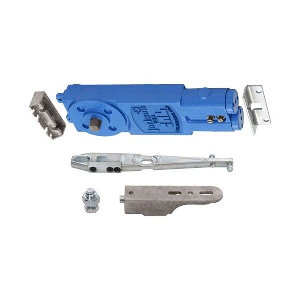 Jackson Adjustable Spring Power 105DegNo Hold Open Overhead Concealed Closer W/ GE Hardware Package - 21101GE17
