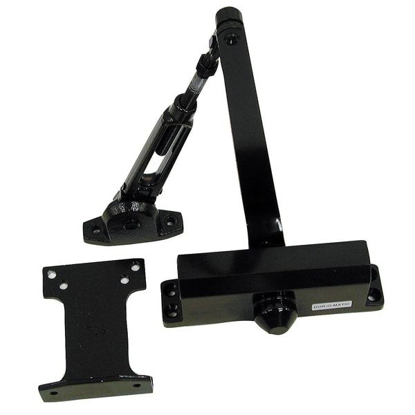 Falcon Manual, Hydraulic, SC90 Series Surface Closers, Door Closer, Light Duty Interior, Dark Bronze - SC91A HWPA DKB