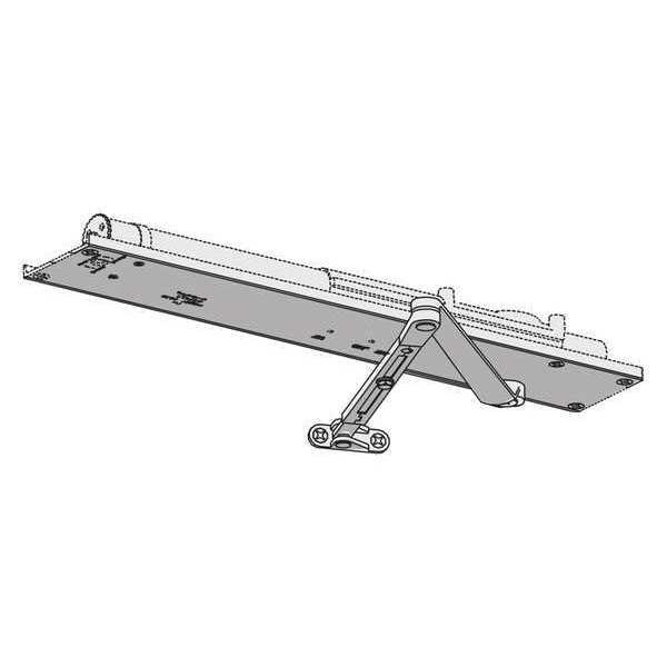 Lcn Manual, Hydraulic, 5030 Series Concealed Closers, Door Closer, Heavy Duty Interior and Exterior - 5033-REG LH AL