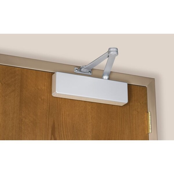 Norton Door Controls R7500689 Rigid Arm Adjustable Surface Mount Door Closer Aluminum - R7500689