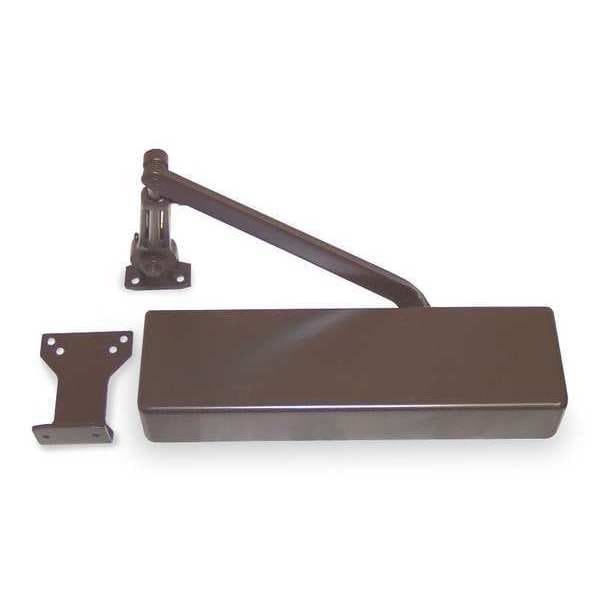 Norton Door Controls Manual, Hydraulic, Norton 7500, Door Closer, Heavy Duty Interior and Exterior, Dark Bronze - 7500H X 690