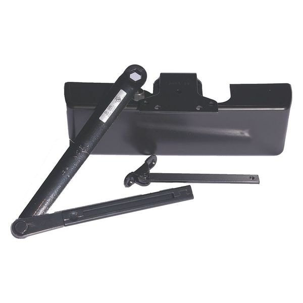 Lcn Manual, Hydraulic, 4040XP Series Surface Mounted Closers, Surface Mounted Closer, Heavy Duty Black - 4040XP-RW/PA BLACK