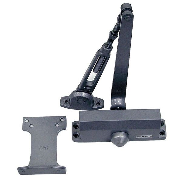 Falcon Manual, Hydraulic, SC90 Series Surface Closers, Door Closer, Light Duty Interior, Aluminum - SC91A RWPA AL