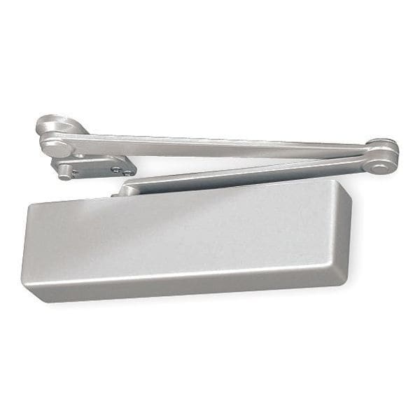 Norton Door Controls Manual, Hydraulic, Norton 7500, Door Closer, Heavy Duty Interior and Exterior, Gray - CLP7500 X AL