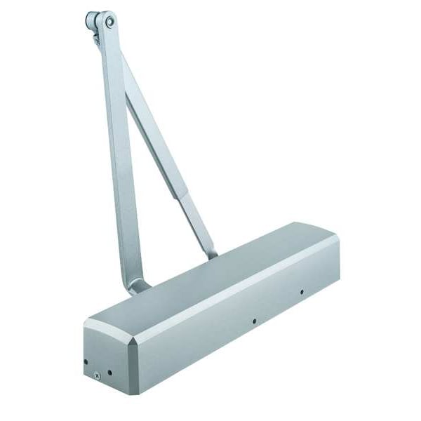 Dormakaba Manual, Hydraulic, Stanley QDC 200, Door Closer, Heavy Duty Interior and Exterior, Gray - QDC211F689