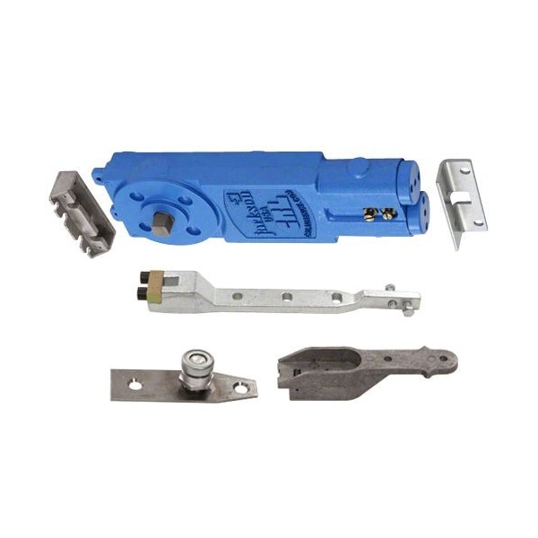 Jackson Adjustable Spring Power 105DegNo Hold Open Overhead Concealed Closer W/ AP Hardware Package for 7 - 21101AP17