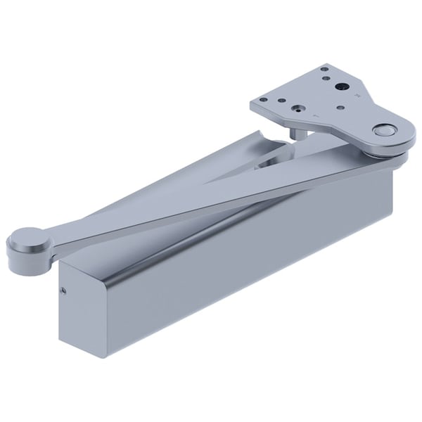 Hager Manual, Hydraulic, Hager Door Coordinators and Closers, Door Closer, Heavy Duty Aluminum - 5200-PAR HD ALM