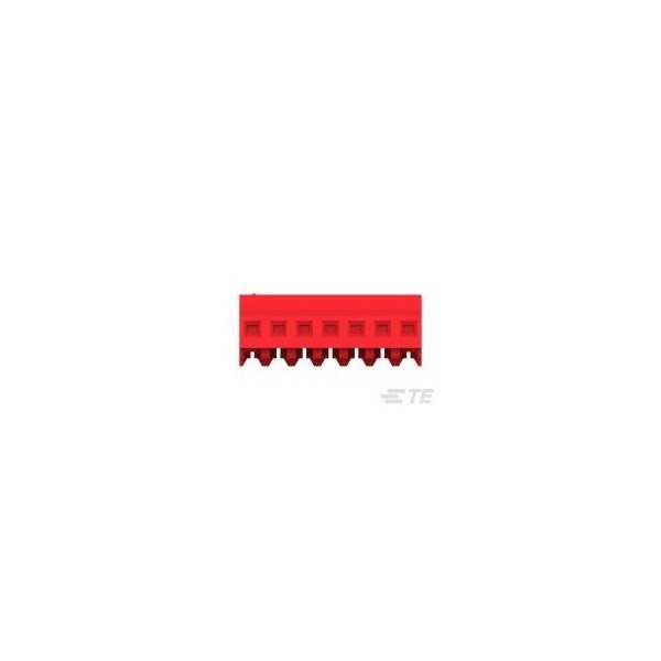 Te Connectivity 07P MTA100 CONN ASSY 22AWG RED - 3-640440-7