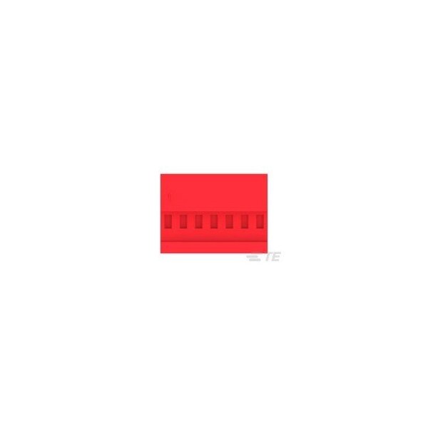 Te Connectivity 07P MTA100 CONN ASSY 22AWG RED - 3-640440-7