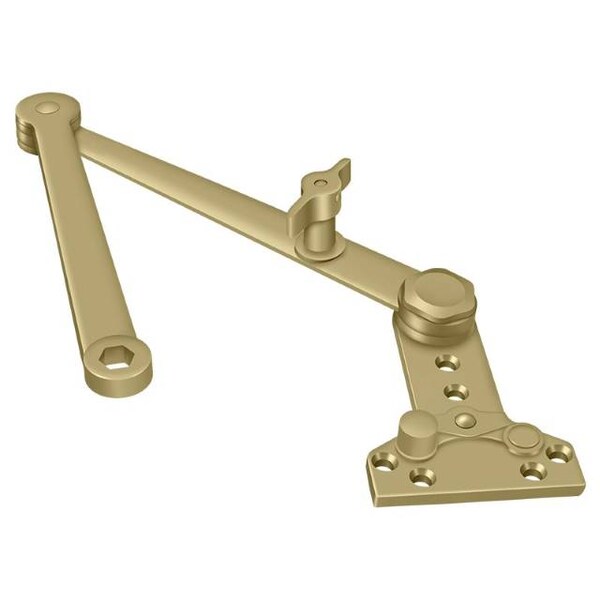 Deltana Closer Arm, Gold, Steel, Hold Open Arm Type - DCHA4041-GOLD