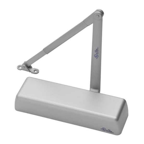 Yale Commercial Non Hold Open Tri Mount Door Closer, Aluminum - 5801689
