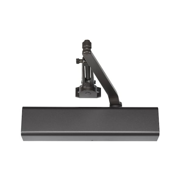 Norton Door Controls Adjustable Hold Open Surface Mount Door Closer with Full Cover and Sex Nuts Dark Bronze - 8501H690