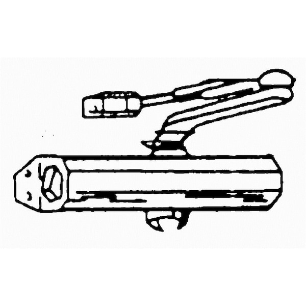 The Delaney Number 3 Ul Door Closer, Bronze - 603301