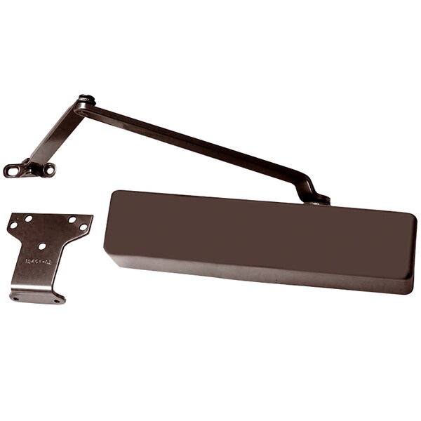 Lcn Manual, Hydraulic, 1460 Series Surface Mounted Closers, Door Closer, Medium Duty Dark Bronze - 1461-RW/PA DKBRZ FC