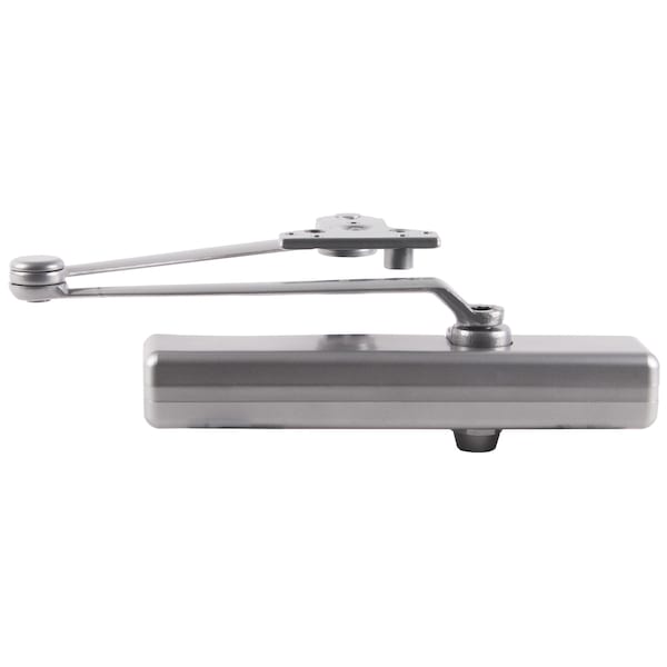 Lcn Manual, Hydraulic, 1460 Series Surface Mounted Closers, Door Closer, Medium Duty Aluminum - 1461-CUSH AL DEL
