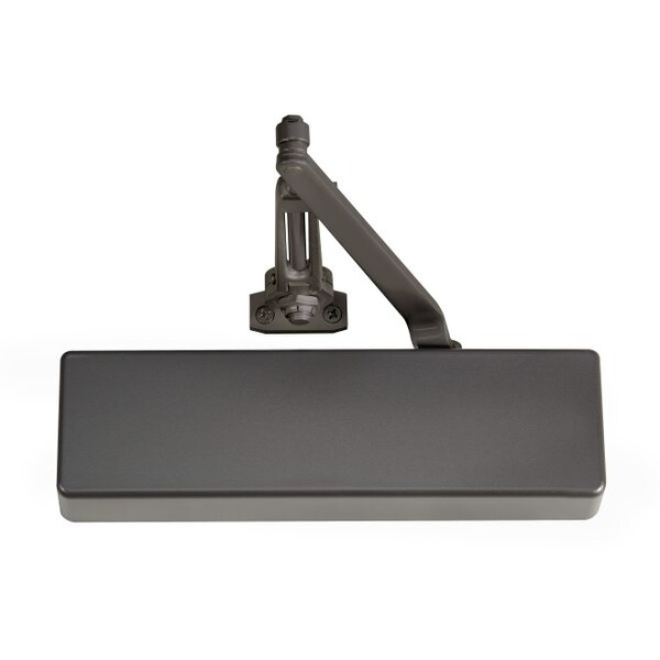 Norton Door Controls 7500H690 Adjustable Hold Open Heavy Duty Surface Mount Door Closer with Sex Nuts Dark Bronze - 7500H690