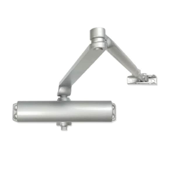 International Door Closers Surface Door Closer, Regular Arm, 36 Interior Door Size, 7-13/32 Horizontal Mounting, 3/4 Vertic - 852-AL