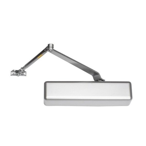 Global Door Controls Commercial Grade 1 Full Cover ADA Door Closer in Aluminum - Sizes 1-4 - TC611-AL