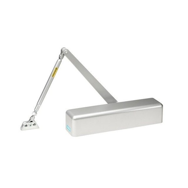 Global Door Controls Commercial Grade 1 Full Cover ADA Door Closer in Aluminum - Sizes 1-4 - TC611-AL