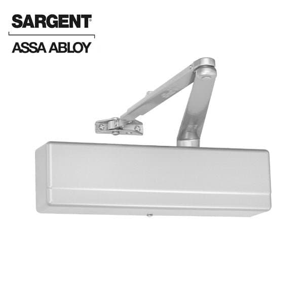 Sargent 1431 Series Surface Mechanical Closer Tri-pack (Regular arm Parallel arm Top jamb mount) Sprayed Alu - SRG-1431-UO-EN-RH