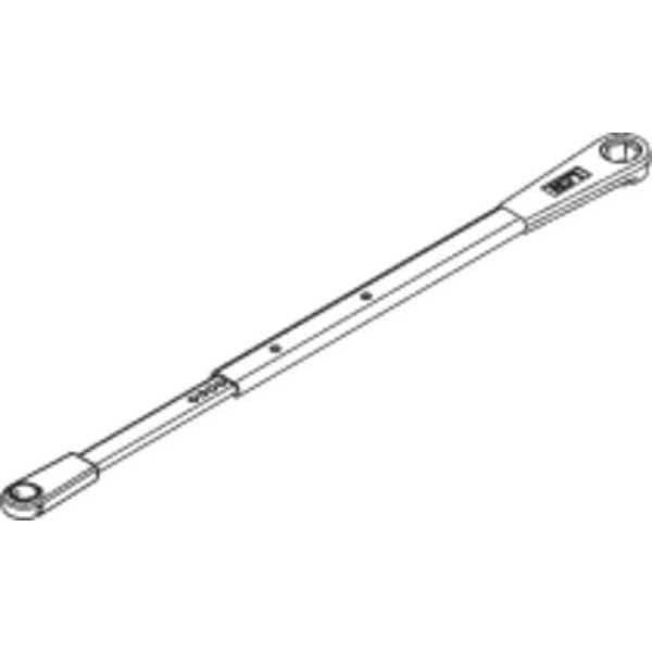Lcn Arm, Aluminum, 4040SE Series Fire/Life Safety Closers/Holders, Non Handed, VARIES - 4040SE-3077T AL
