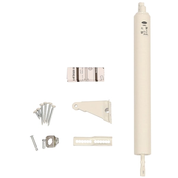 Larson Larson Standard Duty White Aluminum Pneumatic Door Closer - CH1040301