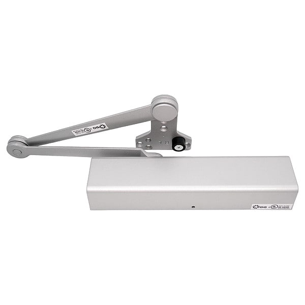 Pdq Manual, Hydraulic, PDQ 5501, Full Cover Commercial Closer, Heavy Duty Interior and Exterior, Gray - 5501 BC DS 689