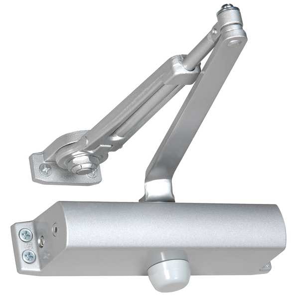 Assa Abloy Accentra Manual, Hydraulic, Yale 1100, Door Closer, Heavy Duty Interior and Exterior, Gray - 1111BF X 689