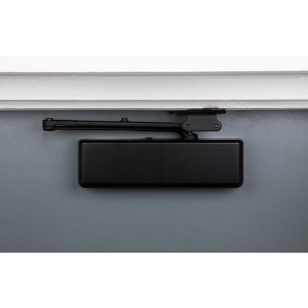 Global Door Controls Commercial Grade 1 Full Cover Door Closer in Duronodic with Adjustable Spring Tension - Sizes 2-6 - TC612-DU