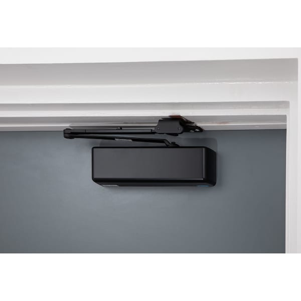 Global Door Controls Commercial Grade 1 Full Cover Door Closer in Duronodic with Adjustable Spring Tension - Sizes 2-6 - TC612-DU