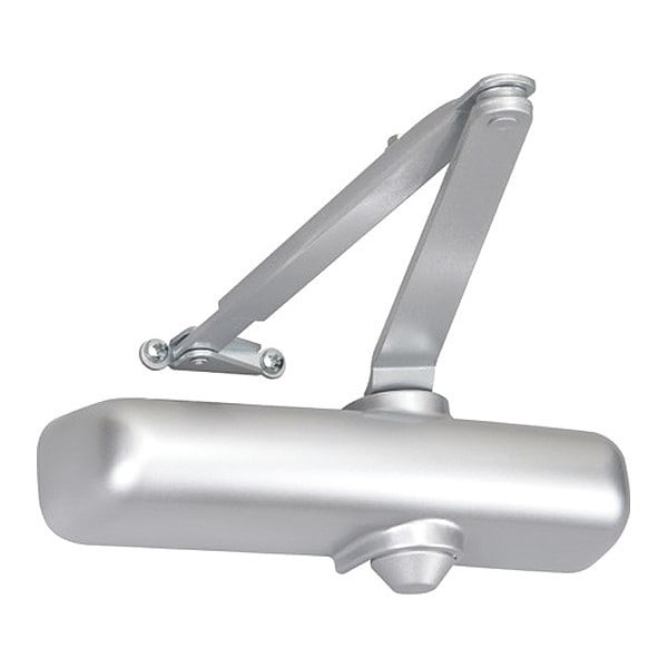 Norton Door Controls Manual, Hydraulic, Norton 1700, Door Closer, Heavy Duty Interior and Exterior, Gray - 1700 COV X 689