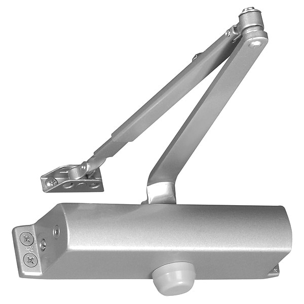 Assa Abloy Accentra Manual, Hydraulic, Yale 1100, Door Closer, Heavy Duty Interior and Exterior, Gray - 1104BCX689