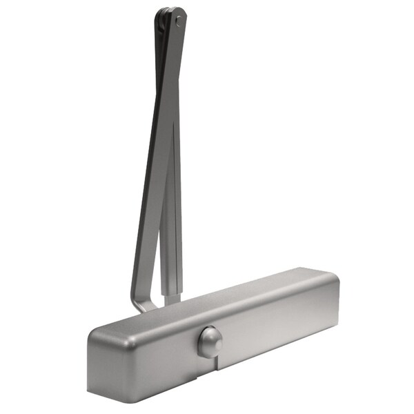 Dorma Flat Form Complete Surface Closer, Non-Hold Open, Tri-Pack, Reveals to 4 Inches, Aluminum Painted - 8616 AF86P 689