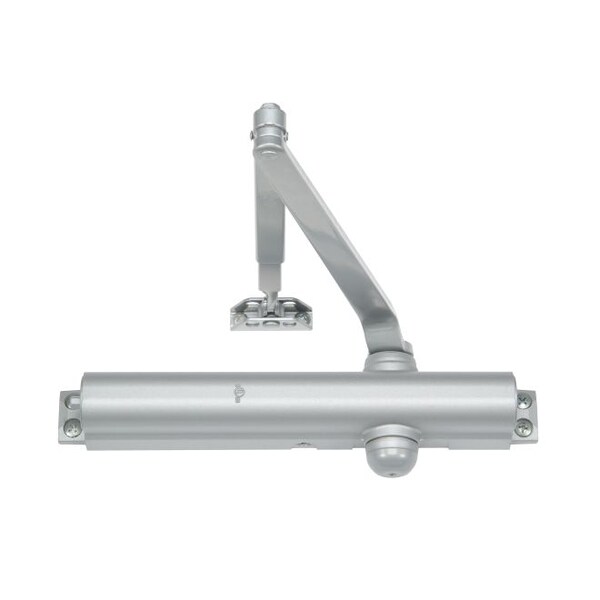 Norton Door Controls 8101690 Adjustable Surface Mount Door Closer without Cover with Sex Nuts Dark Bronze - 8101690