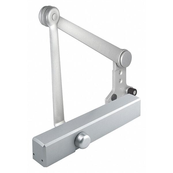 Dormakaba Manual, Hydraulic, Stanley QDC 200, Door Closer, Heavy Duty Interior and Exterior, Gray - QDC213S689