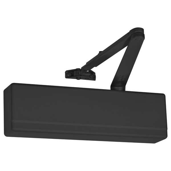 Sargent Manual, Hydraulic, 351 Surface Door Closers, Door Closer, Heavy Duty Interior and Exterior, Black - 351-O TB ED