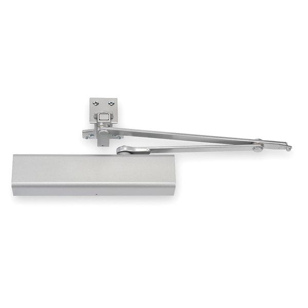 Norton Door Controls Manual, Hydraulic, Norton 8000, Door Closer, Heavy Duty Interior and Exterior, Gray - UNI8501 X 689