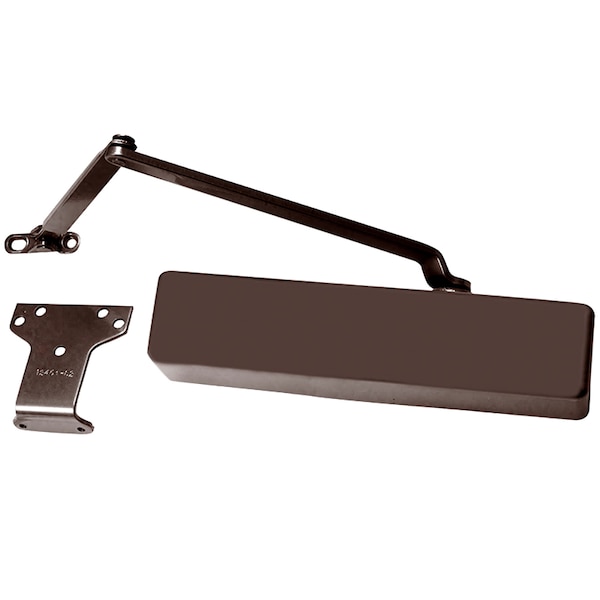 Lcn Manual, Hydraulic, 1460 Series Surface Mounted Closers, Door Closer, Medium Duty Dark Bronze - 1461-RW/PA DKBRZ DEL