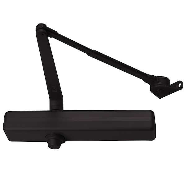 Lcn Manual, Hydraulic, 1460 Series Surface Mounted Closers, Door Closer, Medium Duty Black - 1461-H BLACK DS