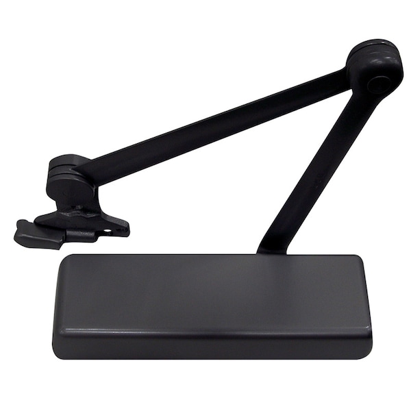 Lcn Manual, Hydraulic, 4040XP Series Surface Mounted Closers, Surface Mounted Closer, Heavy Duty Black - 4040XP-SCUSH LH BLACK MC